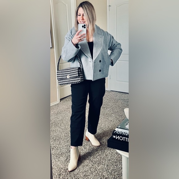 Anine Bing Houndstooth NICO Shoulder Bag - Picture 3 of 13